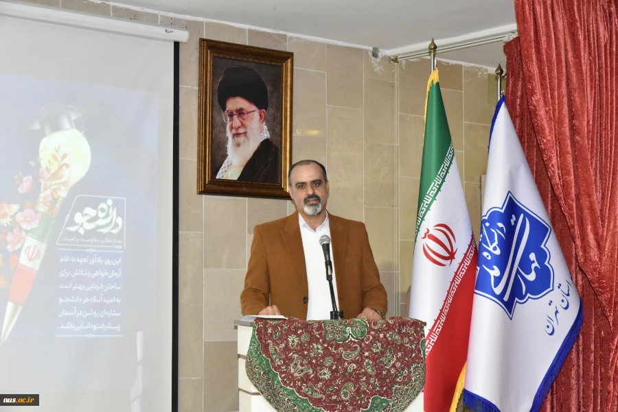 مراسم گرامی‌داشت روز دانشجو با حضور دکتر زمانی، سرپرست دانشگاه ملی مهارت در دانشکده شهید شمسی‌پور تهران برگزار شد 10