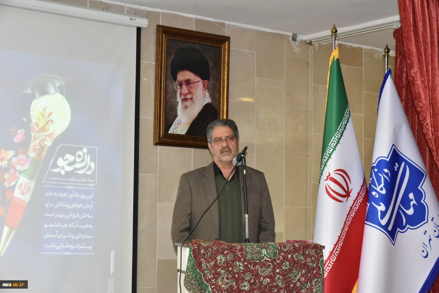 مراسم گرامی‌داشت روز دانشجو با حضور دکتر زمانی، سرپرست دانشگاه ملی مهارت در دانشکده شهید شمسی‌پور تهران برگزار شد 17