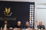 نشست سرپرست دانشگاه ملی مهارت با هیئت مدیره مجمع خیرین توسعه و ترویج آموزش‌های فنی و حرفه‌ای استان خراسان رضوی  4