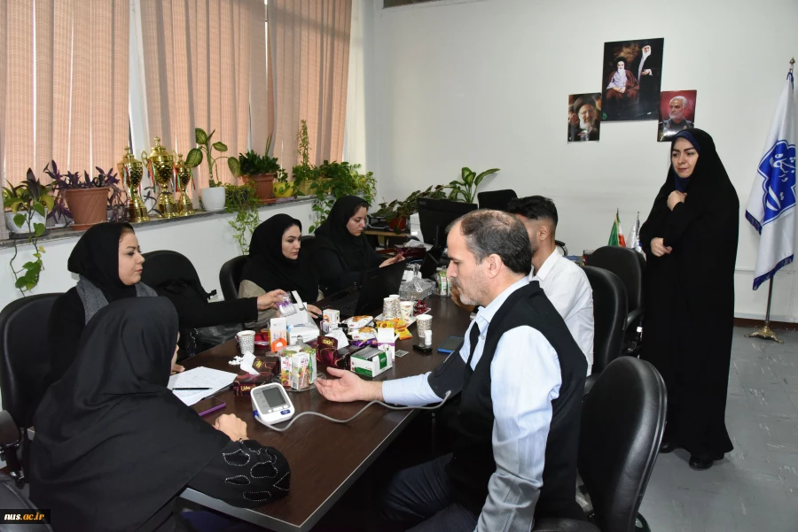 پویش ایستگاه سلامت در سازمان مرکزی دانشگاه ملی مهارت 2