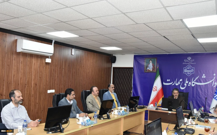 جلسه شورای فناوری با حضور ریاست دانشگاه ملی مهارت و اعضای شورا برگزار شد 4