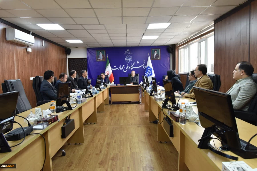 برگزاری اولین جلسه کمیسیون دائمی دانشگاه ملی مهارت با حضور دکتر زمانی 2