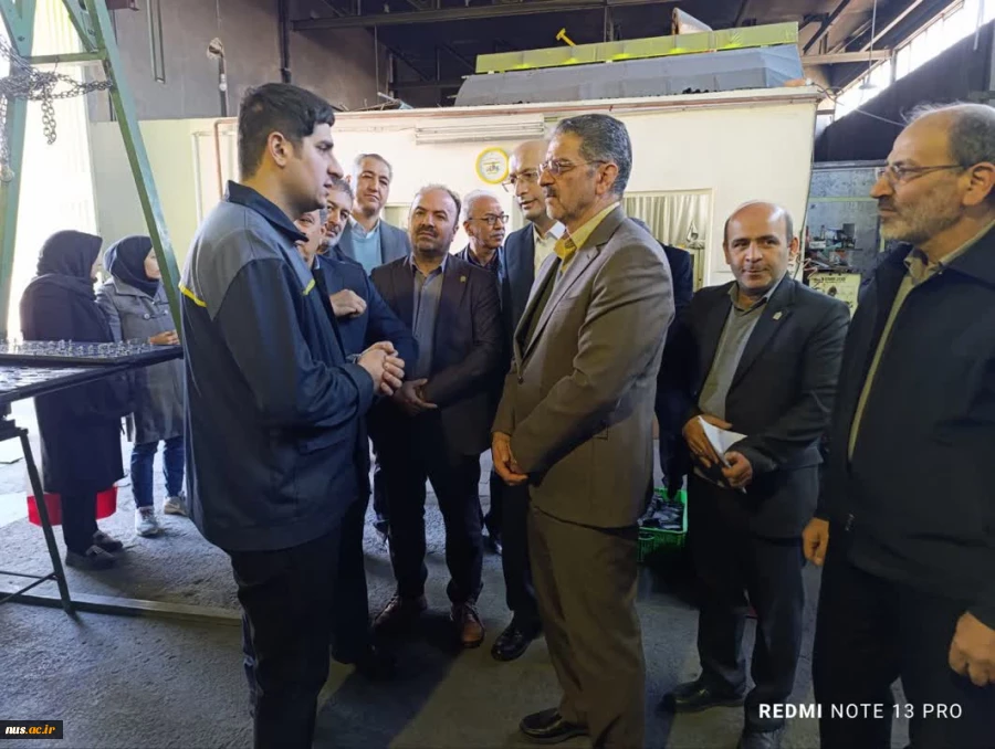 افتتاح واحد تولید لنت ترمز دیسکی خودرو در مرکز رشد دانشگاه ملی مهارت واحد استانی آذربایجان شرقی 4