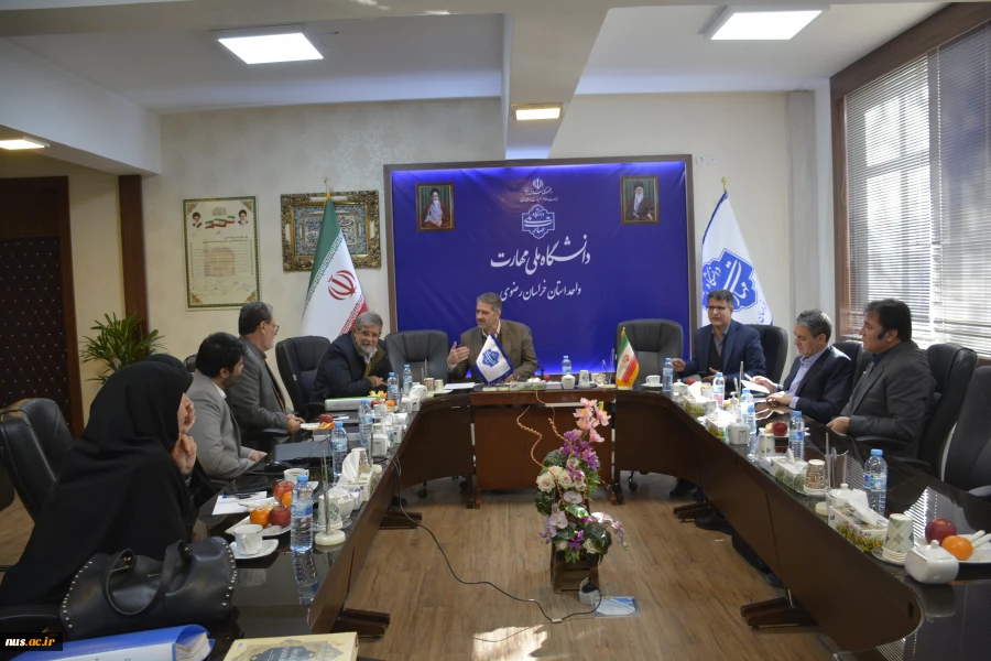نهمین جلسه هیئت تحریریه نشریه «علم و فناوری در مهندسی مکانیک» با حضور ریاست دانشگاه ملی مهارت و تأکید بر برنامه‌های کلان آینده 2