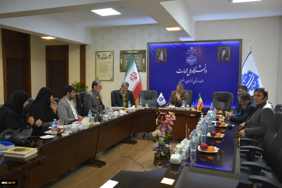 نهمین جلسه هیئت تحریریه نشریه «علم و فناوری در مهندسی مکانیک» با حضور ریاست دانشگاه ملی مهارت و تأکید بر برنامه‌های کلان آینده 5