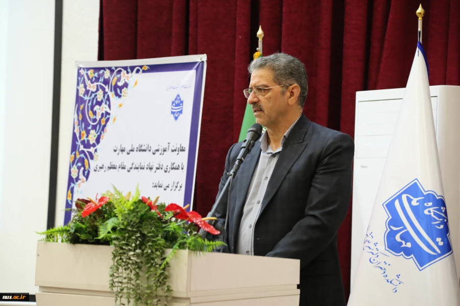رئیس دانشگاه ملی مهارت در آیین افتتاحیه دوره‌های توانمندسازی و ضیافت اندیشه:

 اعضای هیئت علمی به عنوان الگوهای رفتار اجتماعی و تخصصی برای دانشجویان محسوب می‌شوند. 2