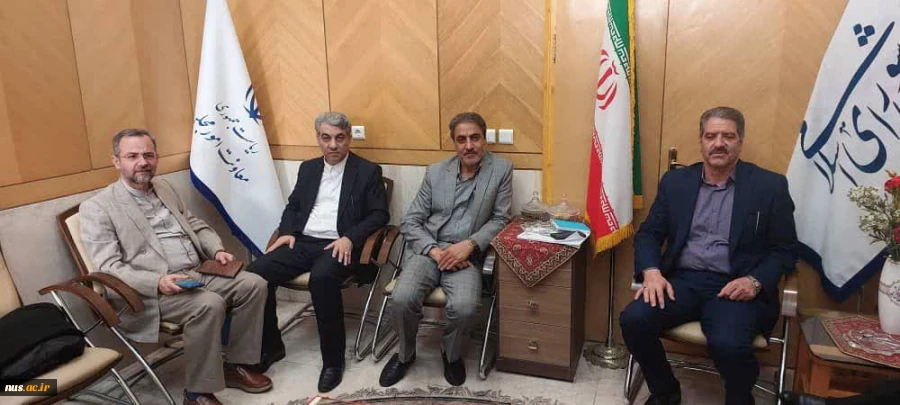 حضور رئیس دانشگاه ملی مهارت و مشاور پارلمانی رئیس دانشگاه در دفتر ویژه دولت درمجلس شورای اسلامی 3