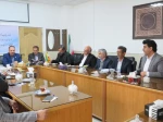 جلسه دکتر احمدی، سرپرست معاونت پژوهشی دانشگاه ملی مهارت با رؤسای مراکز و اعضای هیئت رئیسه دانشگاه واحد استانی یزد در آموزشکده دختران میبد 6