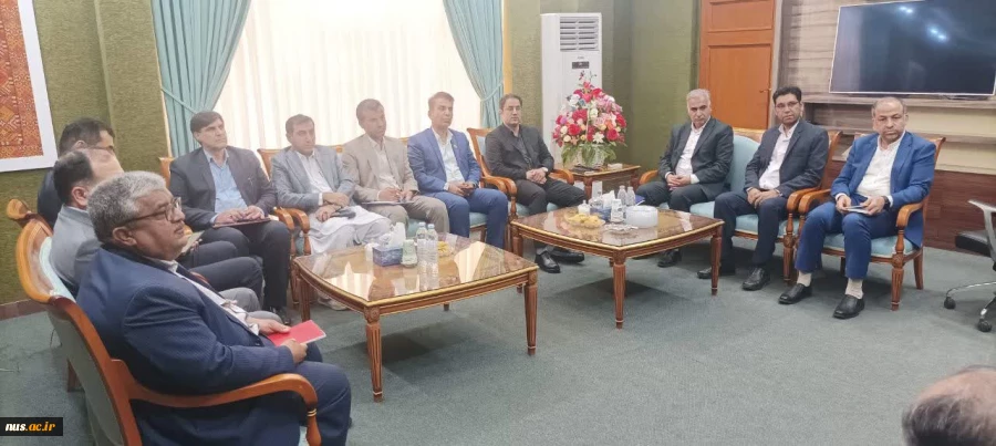 دیدار رئیس دانشگاه ملی مهارت با مدیرعامل منطقه آزاد چابهار 4