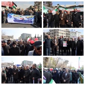 حضور پرشور دانشگاهیان دانشگاه ملی مهارت در راهپیمایی یوم‌الله 22 بهمن 26