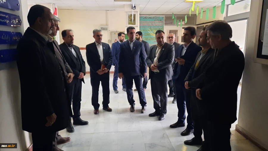 بازدید معاونت اداری، مالی و مدیریت منابع انسانی دانشگاه ملی مهارت از دانشگاه پیام نور شهرستان گالیکش 5