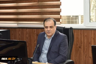 تقدیر نمایندگان اعضای هیئت علمی از رئیس دانشگاه ملی مهارت 6