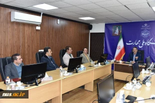 تقدیر نمایندگان اعضای هیئت علمی از رئیس دانشگاه ملی مهارت 12