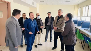 بازدید معاونت پژوهشی به همراه مدیران کل پژوهش و ارتباط با صنعت دانشگاه ملی مهارت از دانشگاه ملی مهارت واحد استان البرز 3