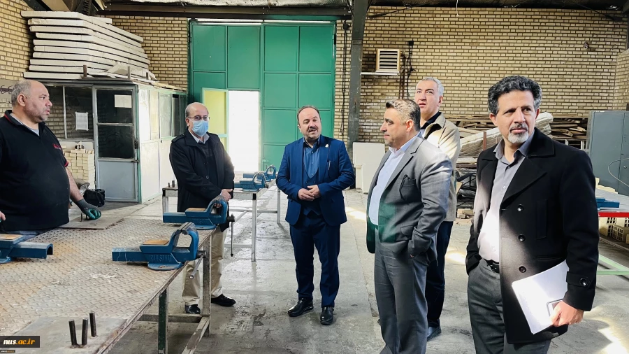 بازدید معاونت پژوهشی به همراه مدیران کل پژوهش و ارتباط با صنعت دانشگاه ملی مهارت از دانشگاه ملی مهارت واحد استان البرز 5
