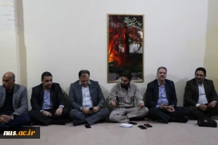 بازدید رئیس دانشگاه ملی مهارت و هیئت همراه از اردوی معنوی راهیان نور دانشجویان و موقعیت شهید دانیال رضازاده در خرمشهر 5