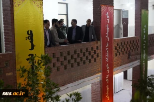 بازدید رئیس دانشگاه ملی مهارت و هیئت همراه از اردوی معنوی راهیان نور دانشجویان و موقعیت شهید دانیال رضازاده در خرمشهر 7