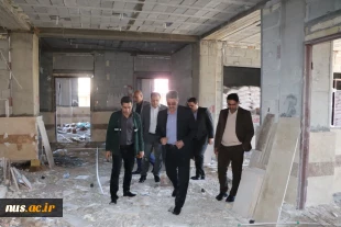 بازدید رئیس دانشگاه ملی مهارت از  آموزشکده دختران اهواز و پروژه نیمه‌تمام خیرساز در آموزشکده 2
