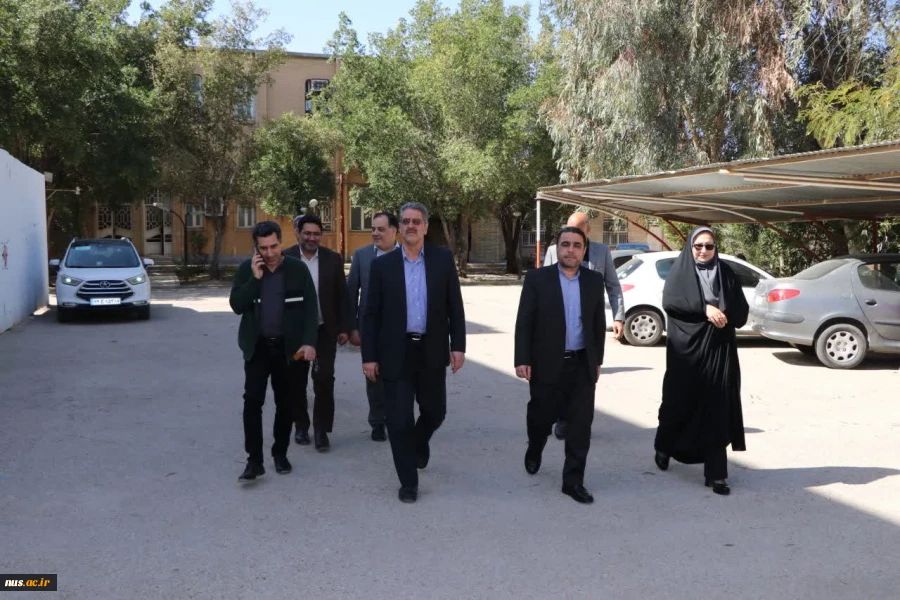 بازدید رئیس دانشگاه ملی مهارت از  آموزشکده دختران اهواز و پروژه نیمه‌تمام خیرساز در آموزشکده 6