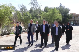 بازدید رئیس دانشگاه ملی مهارت از  آموزشکده دختران اهواز و پروژه نیمه‌تمام خیرساز در آموزشکده 7