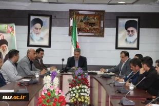 نشست رئیس دانشگاه ملی مهارت با اعضای هیئت علمی، اساتید و کارکنان واحد استانی خوزستان 2