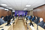 با حضور حجت‌الاسلام و المسلمین دکتر مصطفی رستمی، دکتر زمانی و اعضای هیئت رئیسه دانشگاه برگزار شد:

مراسم معارفه مسئول نهاد نمایندگی مقام معظم رهبری در دانشگاه ملی مهارت 3