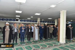 با حضور حجت‌الاسلام و المسلمین دکتر مصطفی رستمی، دکتر زمانی و اعضای هیئت رئیسه دانشگاه برگزار شد:

مراسم معارفه مسئول نهاد نمایندگی مقام معظم رهبری در دانشگاه ملی مهارت 21