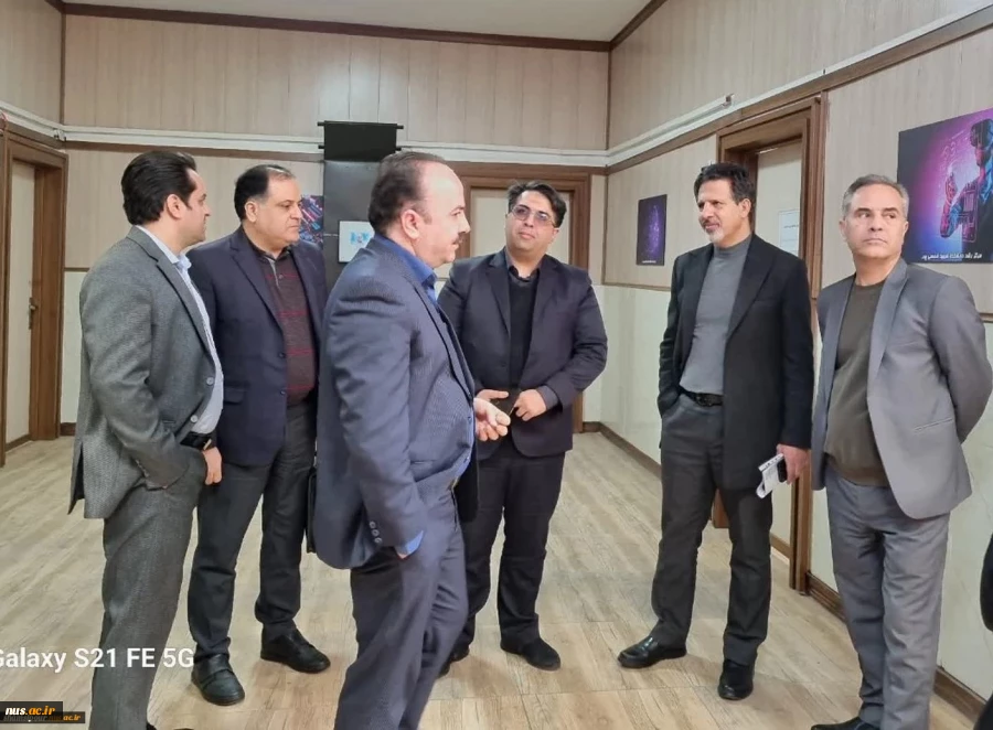 بازدید سرپرست معاونت پژوهش و فناوری دانشگاه ملی مهارت از مرکز رشد دانشکده شهید شمسی پور 4