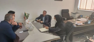 نشست مدیر‌کل پشتیبانی و امور رفاهی دانشگاه ملی مهارت با بانک شهر 4