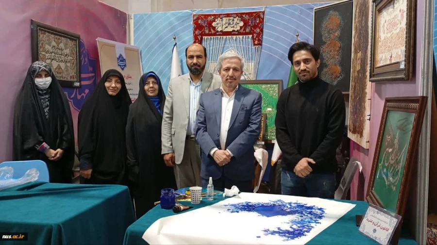 گزارش چهارمین روز از غرفه دانشگاه ملی مهارت در سی‌ودومین نمایشگاه بین‌المللی قرآن کریم: تجلی هنر و ایمان 4