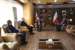 دیدار معاون آموزشی دانشگاه ملی مهارت با استاندار زنجان  2