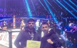 کسب مقام قهرمانی رشته کیک بوکسینگ در مسابقات جهانی MixFight ارمنستان توسط کیارش کیانی دانشجوی  دانشگاه ملی مهارت استان همدان  2