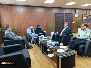 دیدار و گفت‌وگوی دکتر زمانی، رئیس دانشگاه ملی مهارت و دکتر فخر موسوی، مدیرکل حوزه ریاست، روابط عمومی و هماهنگی امور مجلس و استان‌ها و دکتر منصوری نسب، مدیرکل دفتر نظارت، ارزیابی و تضمین کیفیت با خانم دکتر زهرا سعیدی مبارکه نماینده شهر مبارکه ( استان اصفهان ) 20فروردین 1404