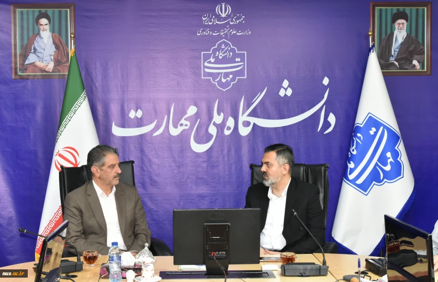 انعقاد قرارداد مشارکت بین دانشگاه ملی مهارت و مجموعه ورزشی ـ فرهنگی چادرملو اردکان 2