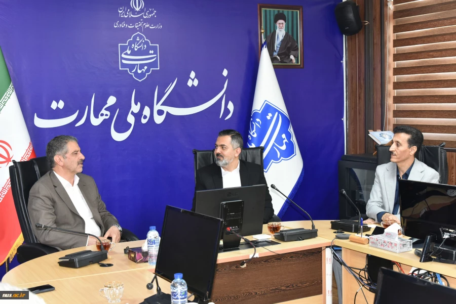 انعقاد قرارداد مشارکت بین دانشگاه ملی مهارت و مجموعه ورزشی ـ فرهنگی چادرملو اردکان 4
