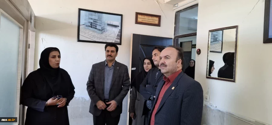 بازدید دکتر مهرداد احمدی معاون محترم پژوهش و فناوری دانشگاه ملی مهارت از آموزشکده ملی مهارت پسران بروجرد 5