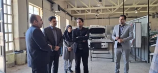 بازدید دکتر مهرداد احمدی معاون محترم پژوهش و فناوری دانشگاه ملی مهارت از آموزشکده ملی مهارت پسران بروجرد 8