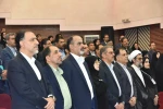 آغاز به کار اجلاس رؤسای دانشکده‌ها و آموزشکده‌های دانشگاه ملی مهارت سراسر کشور و آیین تجلیل از سرآمدان آموزشی دانشگاه با حضور مقامات دولتی و مسئولین دانشگاهی، در دانشکده شریعتی تهران 4