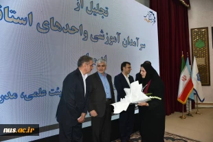 با حضور دکتر سیمایی و دکتر مهاجرانی در اجلاس رؤسای دانشکده‌ها و آموزشکده‌‌های دانشگاه ملی مهارت: 

تجلیل از سرآمدان آموزشی دانشگاه ملی مهارت 17