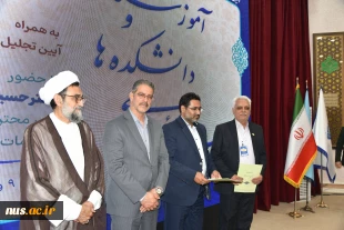 تجلیل از رؤسای استانی در برپایی هشتمین بازارچه دانشجویی دانشگاه ملی مهارت 3