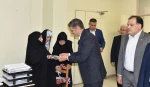 تجلیل از استادان برجسته دانشکده های پسران شهید شمسی‌پور و دختران ولیعصر(عج) به مناسبت هفته معلم 6