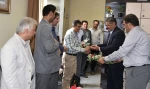 تجلیل از استادان برجسته دانشکده های پسران شهید شمسی‌پور و دختران ولیعصر(عج) به مناسبت هفته معلم 11