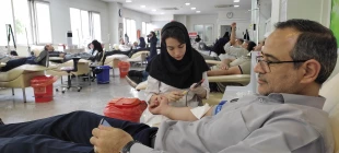 پویش اهدای خون در دانشگاه ملی مهارت 12