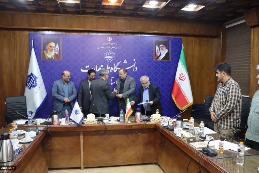 نشست قدر دانی و هم اندیشی سرپرستان سراهای دانشجویی دانشگاه ملی مهارت استان تهران با حضور معاون فرهنگی و دانشجویی  8