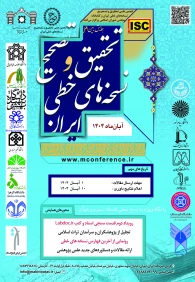 همایش بین المللی تحقیق و تصحیح نسخه های خطی ایران