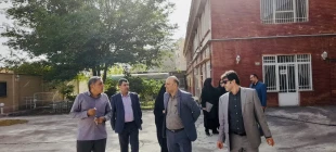 بازدید مدیر کل دانشجویی و فرهنگی، معاونت نظارت و ارزیابی و تضمین کیفیت، معاونت مدیر کل آموزش و هیئت همراه 5