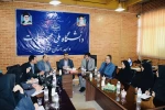 بازدید مدیر کل دانشجویی و فرهنگی، معاونت نظارت و ارزیابی و تضمین کیفیت، معاونت مدیر کل آموزش و هیئت همراه 7