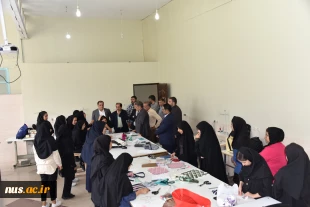 بازدید ریاست دانشگاه ملی مهارت و هیئت همراه از آموزشکده دختران خوانسار 2