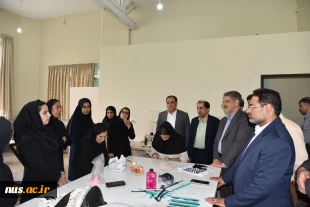 بازدید ریاست دانشگاه ملی مهارت و هیئت همراه از آموزشکده دختران خوانسار 5