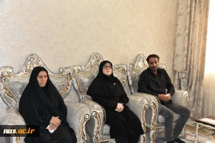 دیدار سخنگوی دولت و رئیس دانشگاه ملی مهارت با خانواده شهید زهرا چوبینی 3